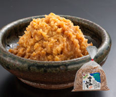 2年熟成 ゆきわみそ粒味噌(青大豆みそ)